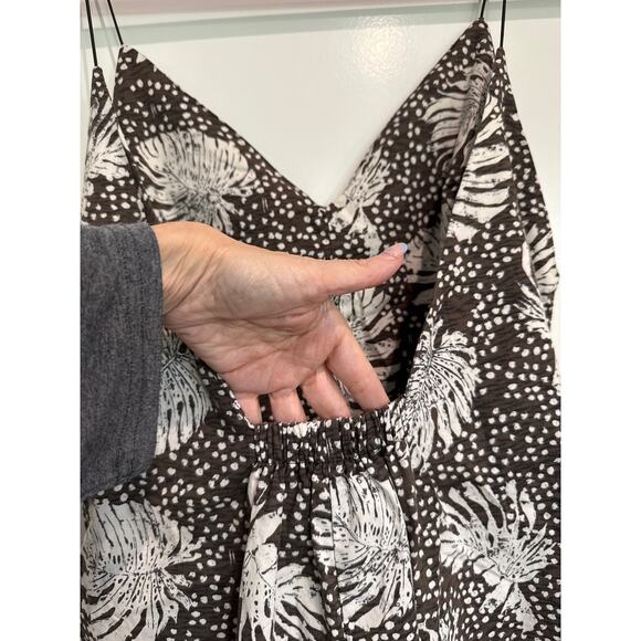 MSRP $230. Farm Rio Cotton Romper w/pockets Size M | SAME DAY SHIP or NEXT DAY - Picture 5 of 7